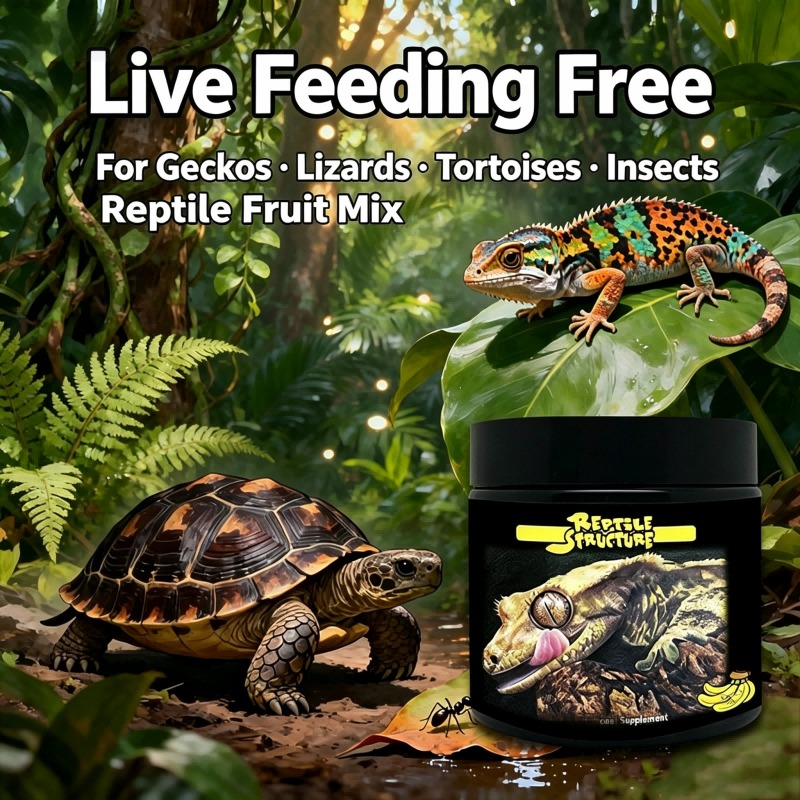 Karmy dla gadów, pasty owocowe – Calcium Powder Reptile recenzja i cena